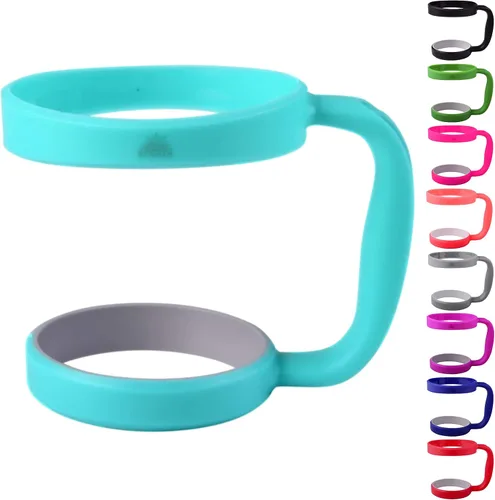 Vista 8 de STRATA CUPS Asa para Vaso de 30 onzas - Disponible para Vaso YETI de 30 onzas, OZARK TRAIL, Rambler - Libre de BPA (Negro)