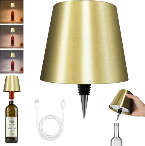 Vista 20 de 2025 Nueva Lámpara Inalámbrica para Botellas - Luces LED para Botellas de Licor y Vino, Pantalla Inalámbrica, Luz Superior para Botella de Whisky