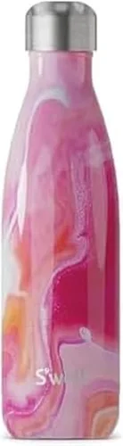 Vista 12 de S'well Botella de Agua de Acero Inoxidable, 17 oz, Angel Food, Recipientes con Aislamiento al Vacío de Triple Capa Mantienen las Bebidas Frías por