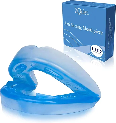 Vista 11 de ZQuiet, boquilla antirronquidos, tamaño cómodo #1, recarga única, transparente, fabricada en EE. UU., sin BPA, material de grado médico