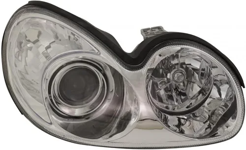 Vista 8 de KarParts360 Para 2002 2003 2004 2005 Hyundai Sonata faro Asamblea lado del conductor w/bombillas para HY2502126