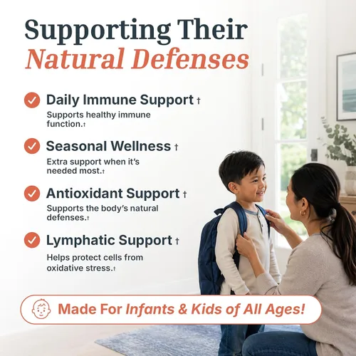 Vista 2 de Dr. Green Mom Immunity Boost Kids — Echinacea Saúco Astrágalo & VIT C