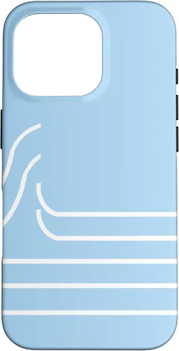 Vista 20 de Minimalist Waves Ocean Retro Waves Sea Case for iPhone 16