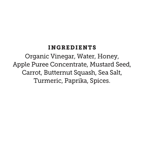 Vista 4 de True Made Foods Mostaza con miel baja en azúcar, apta para dieta cetogénica (12 onzas, 2 unidades)