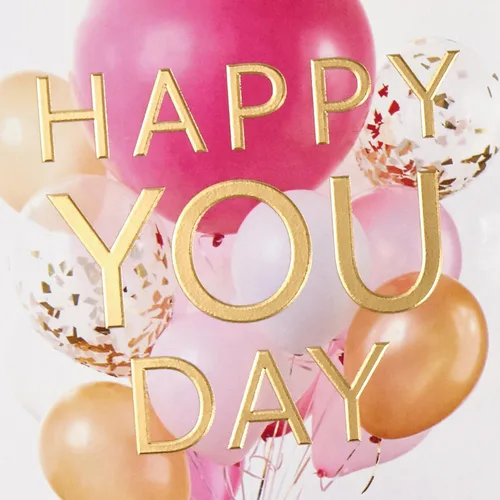 Vista 4 de Tarjeta de cumpleaños Hallmark Signature para mujeres (Happy You Day)