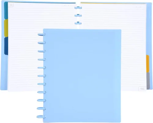 Vista 8 de Talia - Cuadernos de notas con tapas, planificador, personalizables, (Rosa de los 90, Junior (5.5 pulgadas x 8.5 pulgadas))