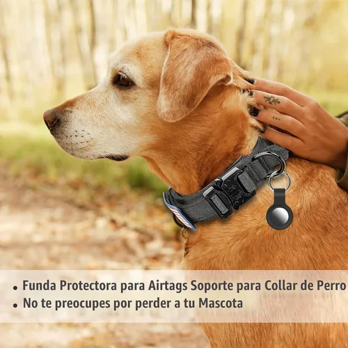 Vista 5 de Collar táctico para perro y correa elástica, juego de collar y correa militar para perro con bandera estadounidense de Estados Unidos, collar K9