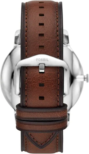 Vista 3 de Fossil - Reloj casual de cuarzo minimalista de acero inoxidable y delgado para hombre