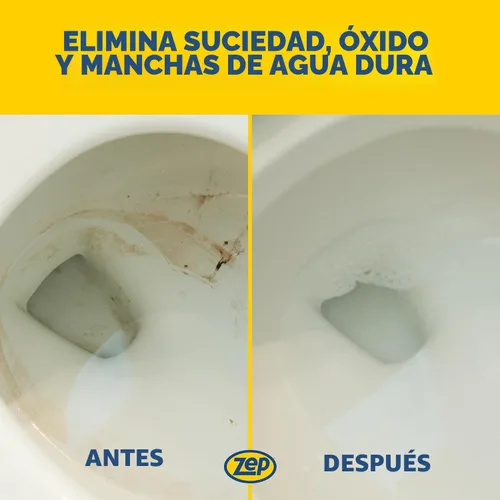 Vista 6 de Zep ZUATBC324 - Limpiador ácido para inodoro, 32 onzas (caja de 4), experimenta el máximo poder de limpieza con nuestra fórmula de adherencia 2