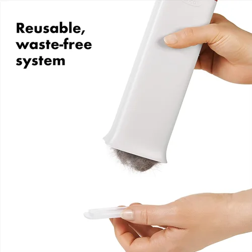 Vista 5 de OXO Furlifter - Rodillo para pelusas para muebles, color blanco