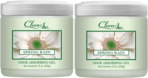 Vista 9 de Clear Air Gel absorbente de olores – Ambientador – Absorbe y elimina olores en baños, coches, barcos, caravanas y áreas de mascotas, hecho