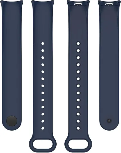 Vista 5 de Compatible con Mi Band 8 bandas para mujeres y hombres, correas de repuesto de silicona deportivas femeninas, pulseras de pulsera accesorio correas