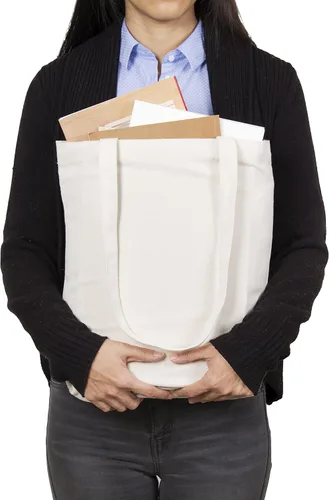 Vista 9 de Bolsas de lona grandes de alta resistencia con refuerzo - Compra de manualidades
