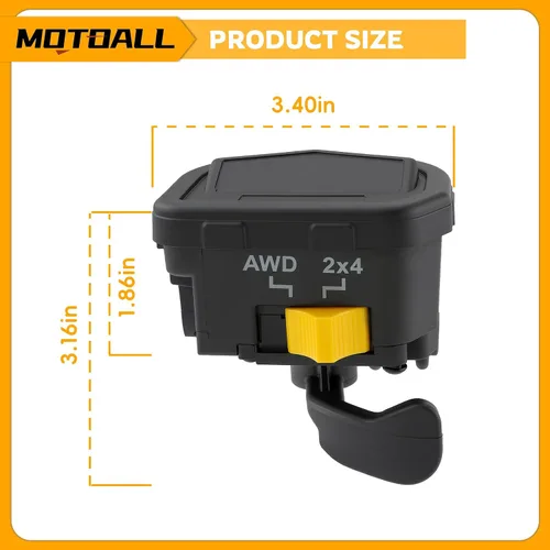 Vista 3 de MOTOALL Palanca de acelerador de pulgar para Polaris Scrambler 400 Magnum Sportsman 500 2010202