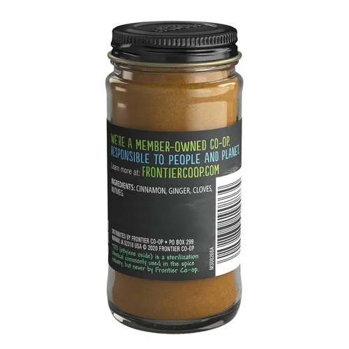Vista 2 de Frontier, Spice Pumpkin Pie, 1.72 onzas