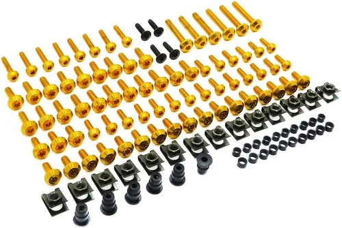 Vista 8 de MT215-020 - Kit completo de pernos de carenado para motocicleta Gloden Sportbike