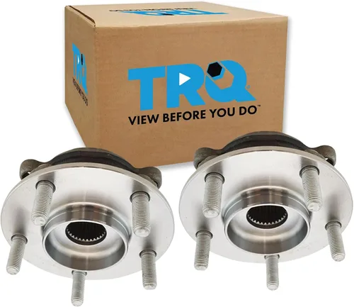 Vista 16 de Conjunto de rodamiento de rueda delantera de 2 piezas y buje TRQ Compatible con Pontiac Solstice 2006-2009 Saturn Sky 2007-2010