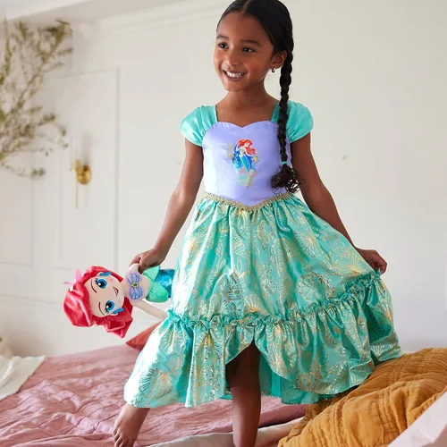 Vista 2 de Disney Ariel Deluxe Camisón para niñas - La Sirenita