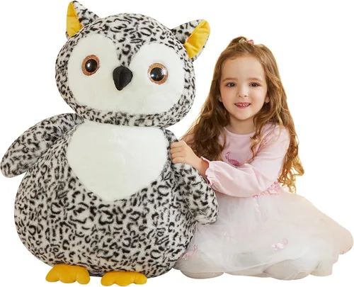 Vista 15 de EARTHSOUND Juguete de peluche con diseño de conejo gigante, conejo de 23 pulgadas de tamaño grande, juguetes suaves de tamaño jumbo, lindo y enorme