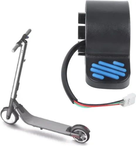 Vista 3 de Acelerador de scooter eléctrico, acelerador de acelerador de pulgar eléctrico universal para ES1 ES2 ES3 ES4 suministros de scooter eléctrico