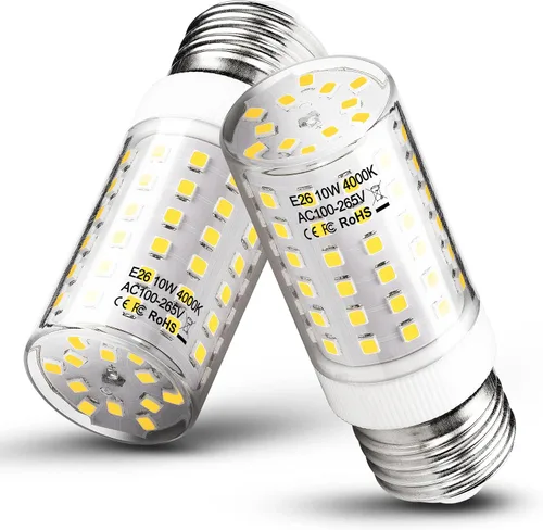 Vista 7 de Heifymi E26 Bombillas LED de Candelabro Equivalentes a 60W, Bombillas LED de Vela E26 de 7W de 750lm, Bombillas Colgantes de Candelabro E26 de 2700K