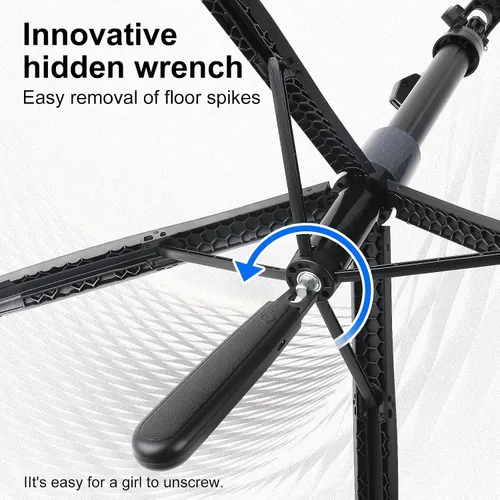 Vista 5 de ikaufen Trípode para iPhone de 71 pulgadas con pico de tierra, luz de relleno ajustable de 5 velocidades, trípode extensible para teléfono selfie