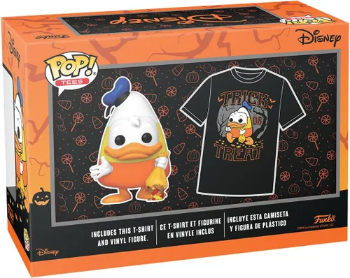 Vista 3 de Funko Pop! & Tee: Disney - Pato Donald de Halloween - 3XL