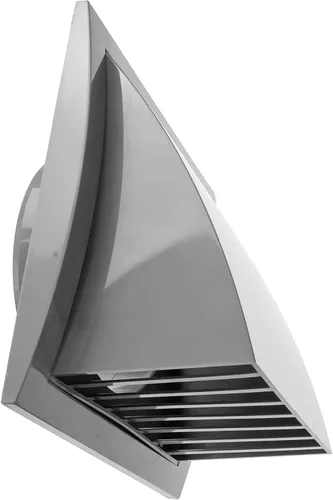 Vista 13 de Repa Market Cubierta de ventilación para secadora de 4 pulgadas/tubo de antracita para paredes o techo/cubierta de protección de plástico ABS