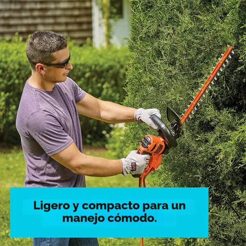 Vista 5 de BLACK+DECKER BEHT350FF - Cortasetos eléctrico de 22 pulgadas