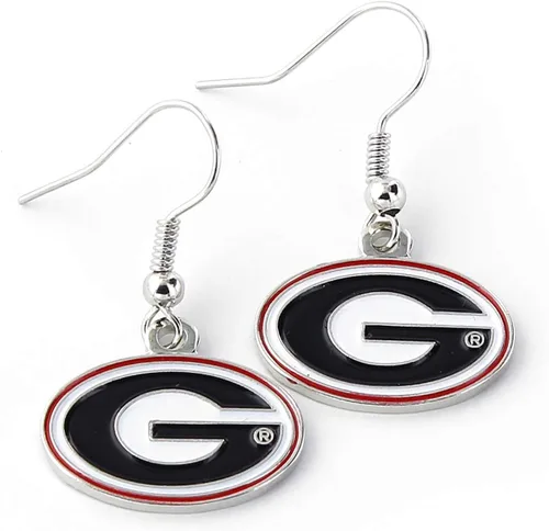 Vista 28 de aminco NCAA Pendientes colgantes con logo de la NCAA para adultos unisex