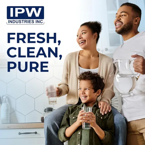 Vista 7 de IPW Industries Reemplazo del filtro de agua de carbón activado para fontanero estadounidense (WCC 155155-51, W50PEHD y WVC34) - Eliminador