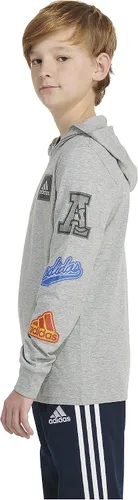 Vista 6 de adidas Boys' Long Sleeve Cotton Bos Logo Hooded T-Shirt