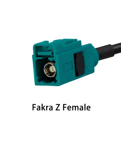 Vista 4 de Fakra Z macho a Fakra Z hembra RF cable coaxial 3.3ft/1m RG174 para navegación GPS estéreo del coche