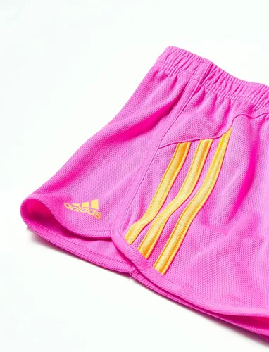Vista 3 de adidas Pantalón corto de malla a rayas para niña