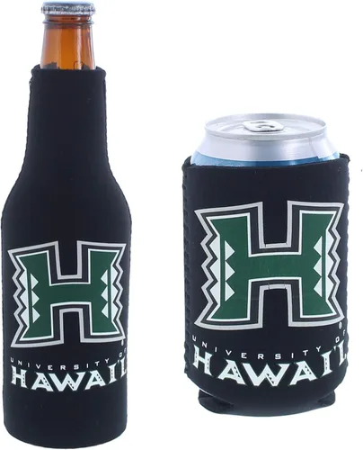 Vista 19 de College Team Color Logo Can & Bottle Holder Insulator Beverage Cooler Set