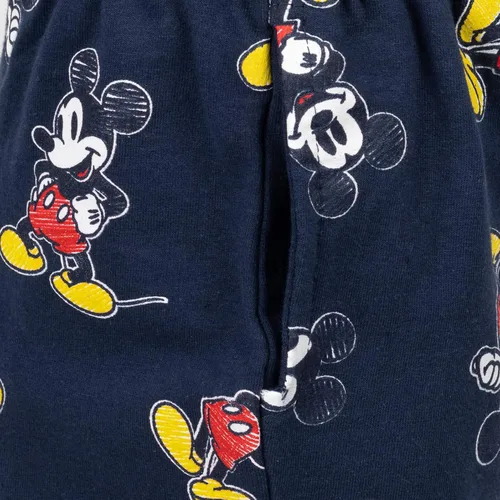 Vista 6 de Disney Mickey Mouse Lion King Pixar Cars Pixar Toy Story - Conjunto de camiseta y pantalones cortos de felpa francesa para niños pequeños y grandes