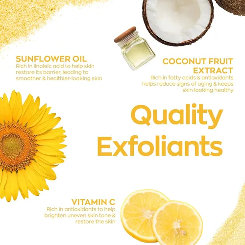 Vista 6 de Elizabeth Mott Sure Thing - Exfoliante facial con vitamina C – Limpiador facial exfoliante activado por calor para limpieza profunda de poros y piel
