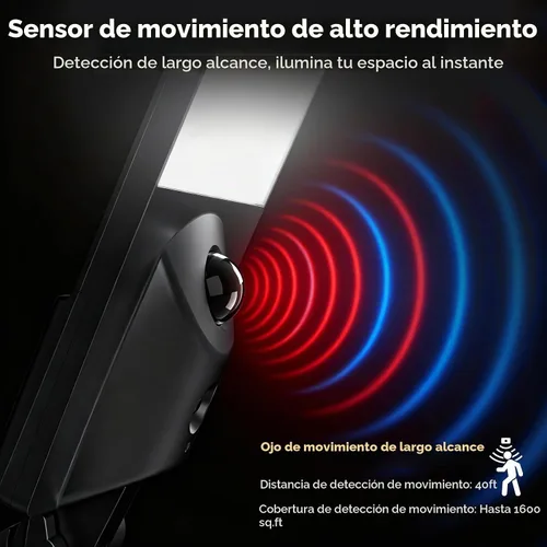 Vista 6 de Adewalk Luces solares para exteriores, luces de calle impermeables