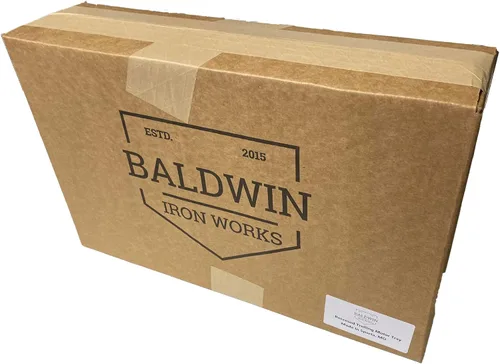 Vista 7 de Baldwin Iron Works - Bandeja de aluminio para pedal de arrastre empotrada, fabricada en Estados Unidos, color negro, compatible con todos