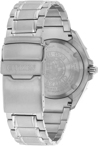 Vista 2 de Citizen Reloj analógico de cuarzo para hombre con correa de titanio BN0201-88L Plateado talla única Pulsera