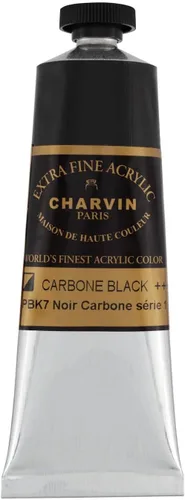 Vista 50 de Charvin Pintura acrílica profesional extrafina – verde absenta, tubo de 2.1 fl oz, pigmentos de triple fresado, resistente a la luz, pinturas