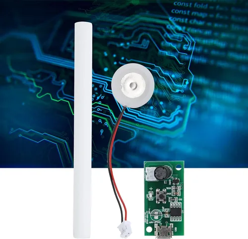 Vista 4 de Mini humidificador USB de 5 V, kit de disco de atomización, placa de atomización USB con control de interruptor de temporizador, controlador
