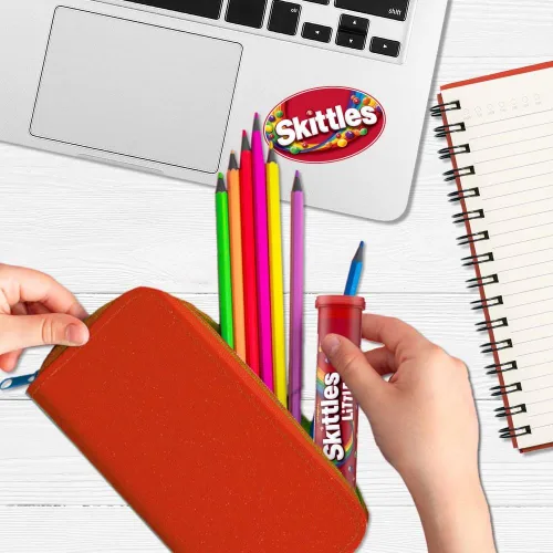 Vista 7 de SKITTLES Littles Originals Rainbow Mini caramelo masticable a granel, 24 unidades, 45.6 onzas Share size bulk candy mini chewy candy snacks, 24