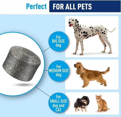 Vista 5 de REXIPETS Cabezal de repuesto para amoladora de uñas para perros, punta de diamante para patas, paquete de 2 brocas profesionales para amoladora