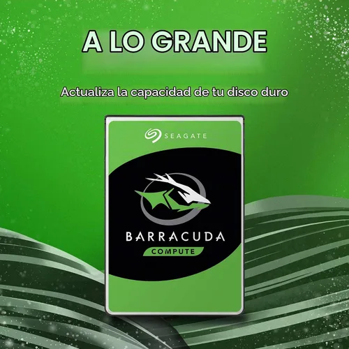 Vista 4 de Seagate BarraCuda - Disco duro interno de 1 TB, SATA de 3.5 pulgadas, 6 Gb/s, 7200 RPM, 64 MB de caché, para computadora de escritorio PC