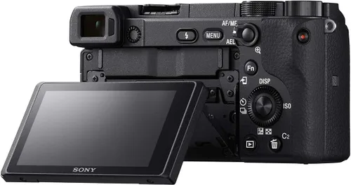 Vista 7 de Sony a6400 - Paquete de cámara sin espejo con lente de 16-50 mm, tarjeta de memoria de 64 GB, suite de edición de fotos y videos, bolsa para cámara