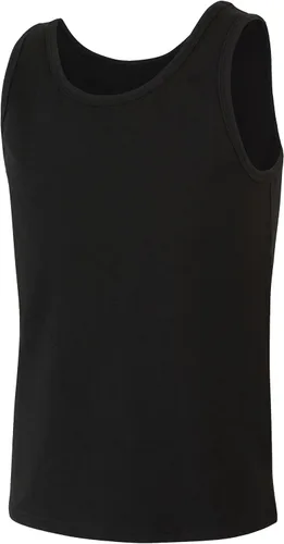 Vista 2 de Hanes Camisetas sin mangas para niños, algodón elástico que absorbe la humedad, surtido de 4