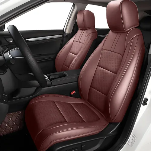 Vista 29 de Seat Covers for Mazda 3 2014 2015 2016 2017 2018 Custom Fit,Faux Leather Waterproof AirbagCompatible Car Seat Cover Full Set Black