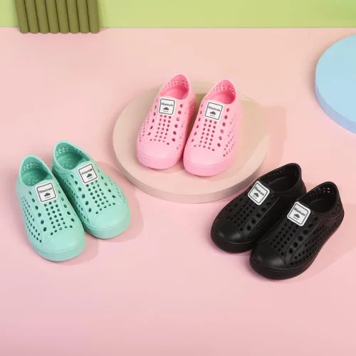 Vista 6 de Zapatos de agua para niños, ligeros, transpirables, sandalias para exteriores e interiores