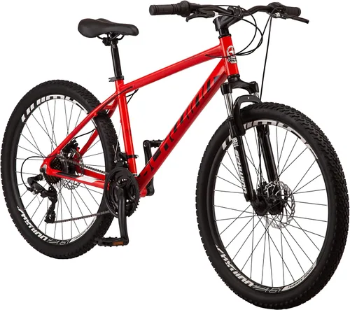 Vista 17 de Schwinn High Timber - Bicicleta de montaña para jóvenes y adultos hombres mujeres niños niñas, ruedas de 24 a 29 pulgadas, 7 o 21 velocidades